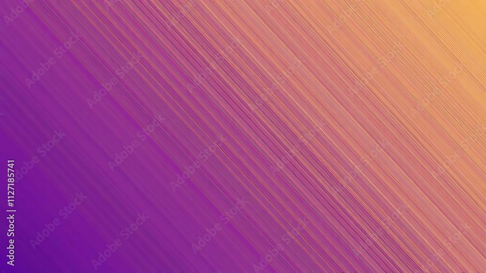 Abstract diagonal lines in purple and orange gradient. Abstract diagonal lines in purple and orange gradient.