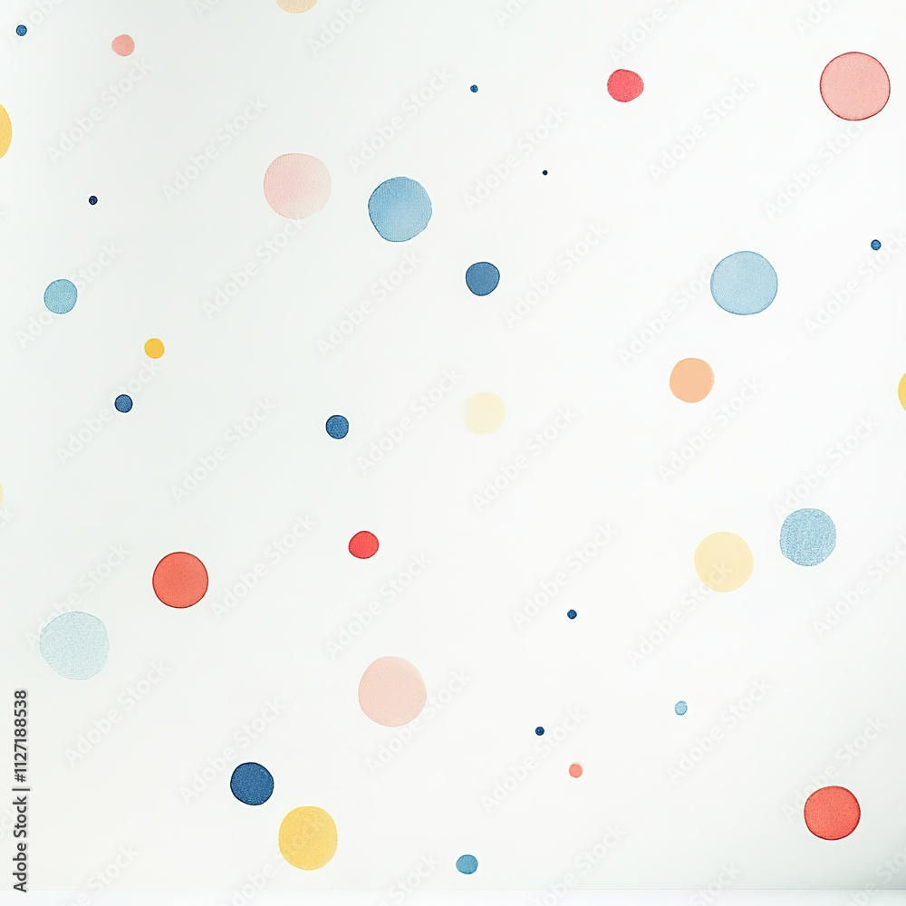 Pastel dots scatter on soft background for delicate design Pastel dots scatter on soft background for delicate design