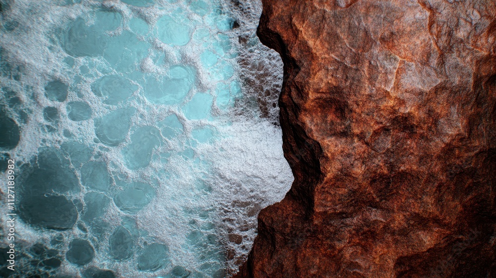 Abstract Blue and Brown Stone Texture Background Nature Geology Earth Rock Surface Design Pattern Abstract Blue and Brown Stone Texture Background Nature Geology Earth Rock Surface Design Pattern