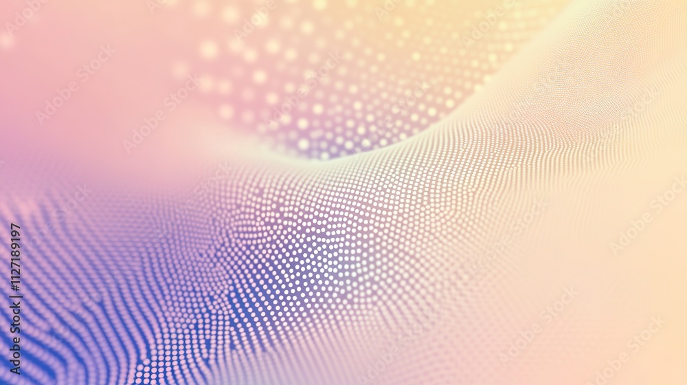 Soft gradient mesh with dot pattern, abstract background Soft gradient mesh with dot pattern, abstract background