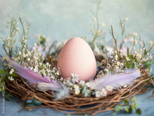 Pink easter egg 