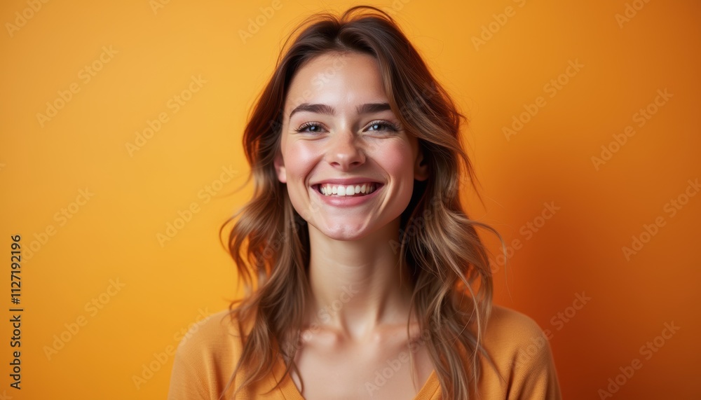 Gorgeous woman's expression on a simple background. A stunning portrait of sophistication and grace. Gorgeous woman's expression on a simple background. A stunning portrait of sophistication and grace.