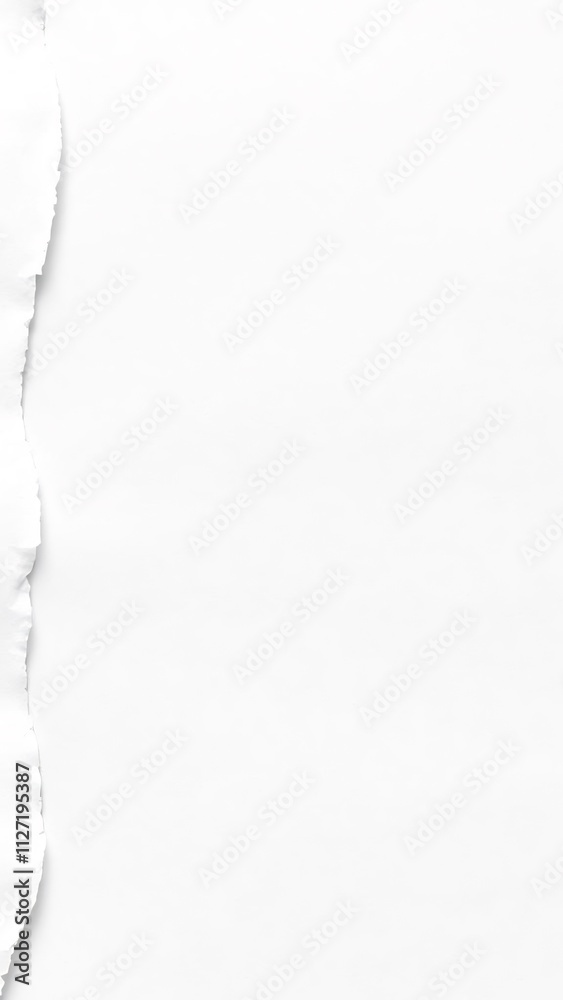 Torn white paper with copy space. Torn white paper with copy space.
