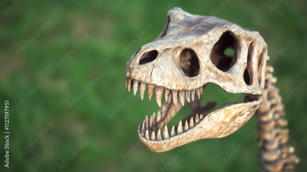 Prehistoric Dinosaur Skull Fossil Ancient Reptile Skeleton Extinct Animal Biology Paleontology Prehistoric Dinosaur Skull Fossil Ancient Reptile Skeleton Extinct Animal Biology Paleontology