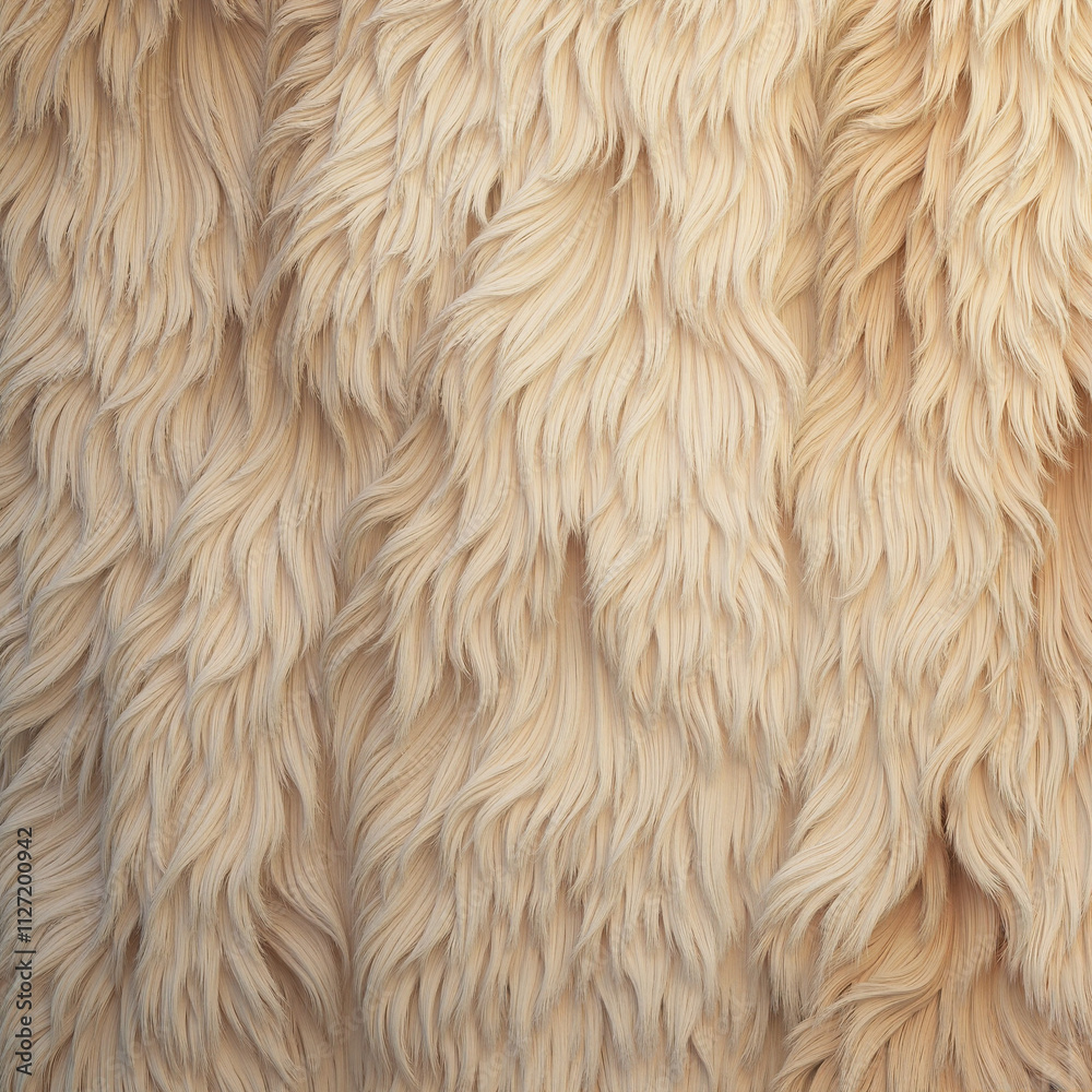 Close-Up of Soft Beige Wool Texture with Gentle Weave Close-Up of Soft Beige Wool Texture with Gentle Weave