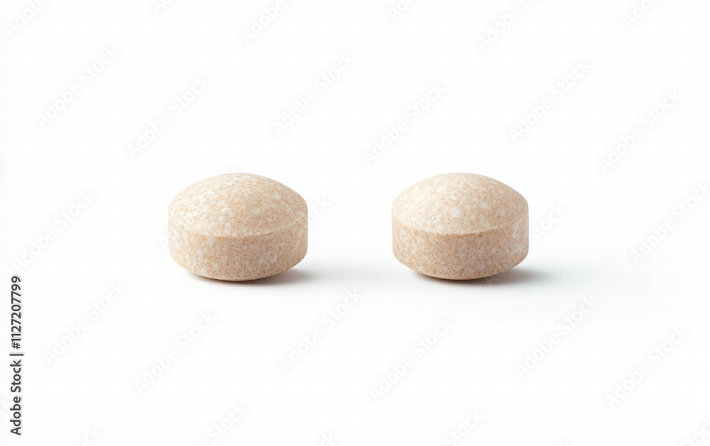 Pill isolated on white background, full depth of field Pill isolated on white background, full depth of field