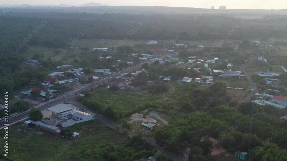 Ba Ria Vung Tau, Vietnam Nov 10, 2024 4k video of sunrise time at Xuyen Moc Village - Ho Tram
Ba Ria Vung Tau, Vietnam Nov 10, 2024 4k video of sunrise time at Xuyen Moc Village - Ho Tram