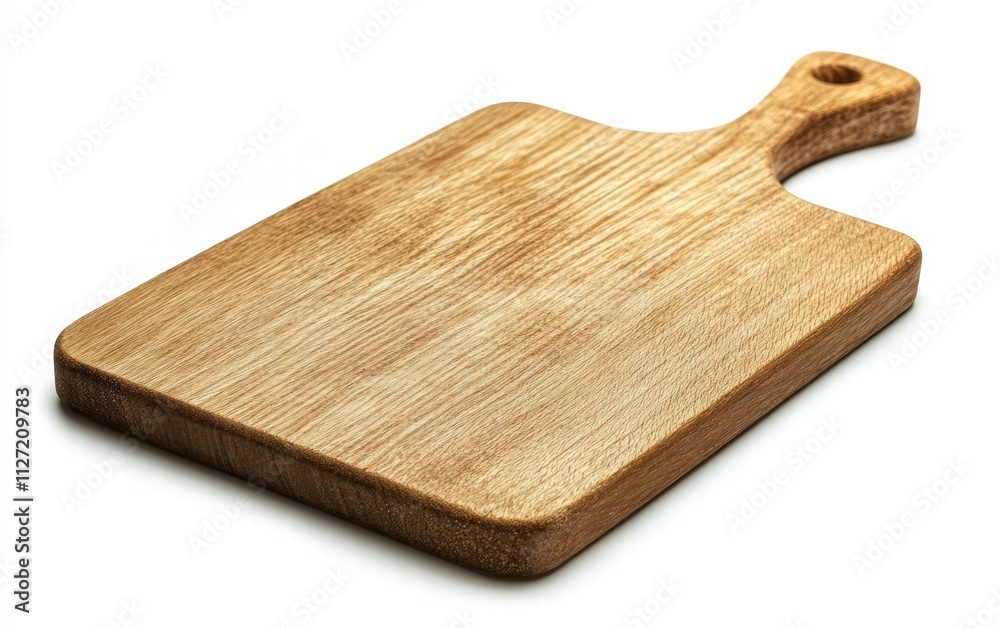wooden Cutting Board, isolated on bright and clear white background wooden Cutting Board, isolated on bright and clear white background