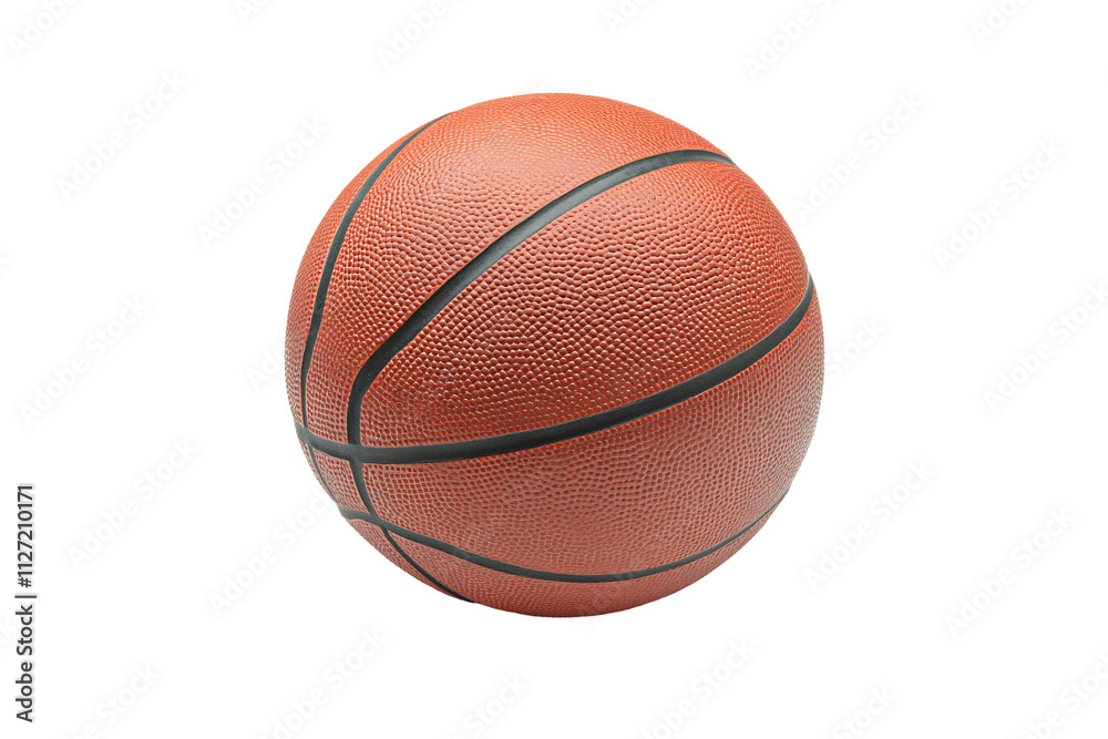 a close up of a basketball