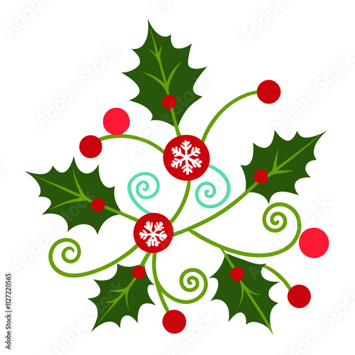 christmas holly berries