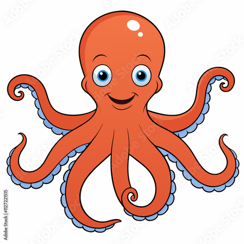 octopus cartoon page