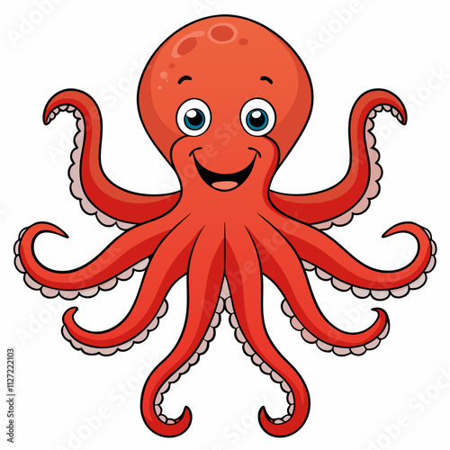 octopus cartoon character