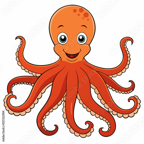 octopus cartoon character