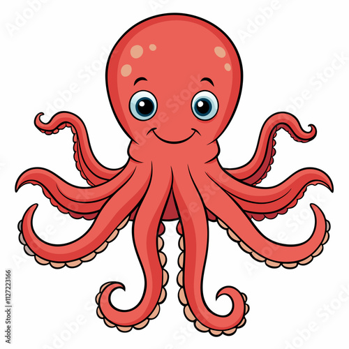 octopus cartoon character