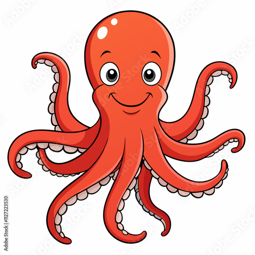 octopus cartoon illustration photo