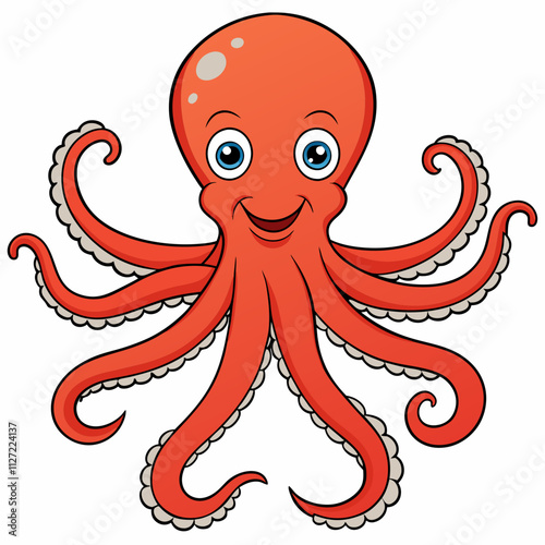 octopus cartoon character