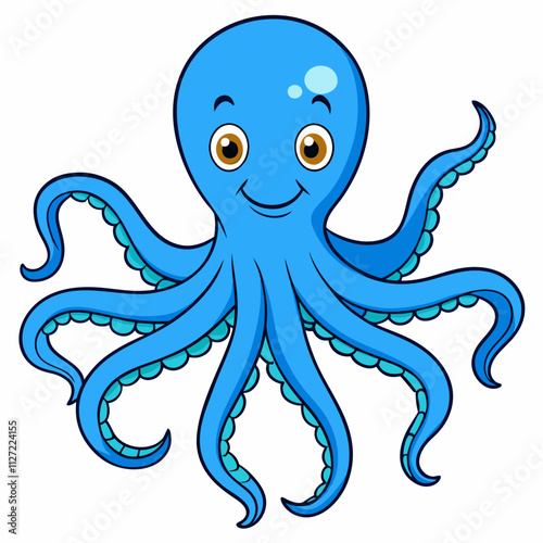 octopus cartoon character