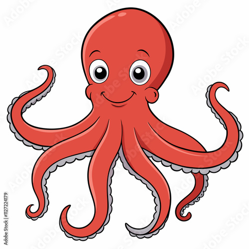 octopus cartoon character