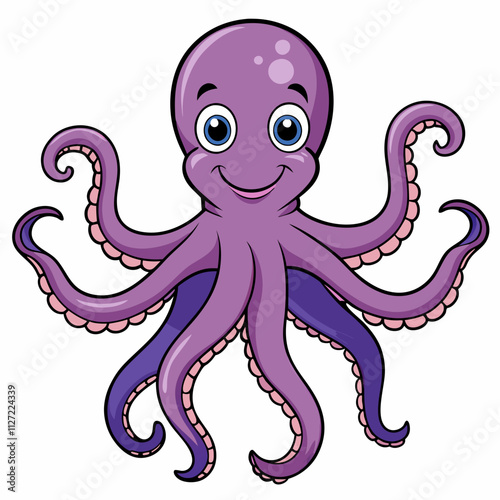 octopus cartoon illustration