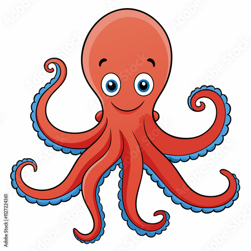 octopus cartoon character