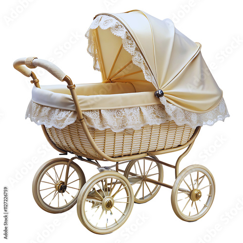 baby carriage in a stroller photo