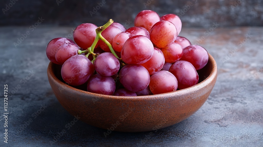 there is a bowl of grapes sitting on a table there is a bowl of grapes sitting on a table
