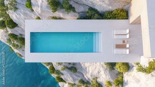 Majestic Clifftop Villa with Infinity Pool photo