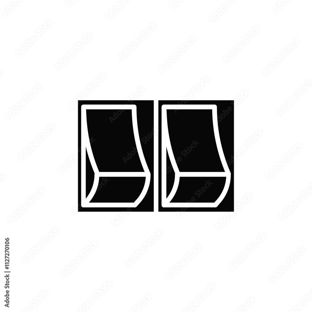 Electric switch icon Vector flat thin line illustration Electric switch icon Vector flat thin line illustration