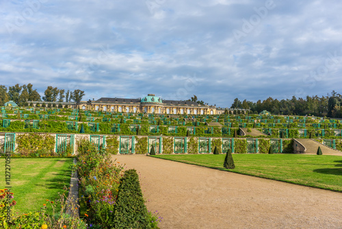 Potsdam, Germany - October 8 2024: The Sanssouci Park in Potsdam photo