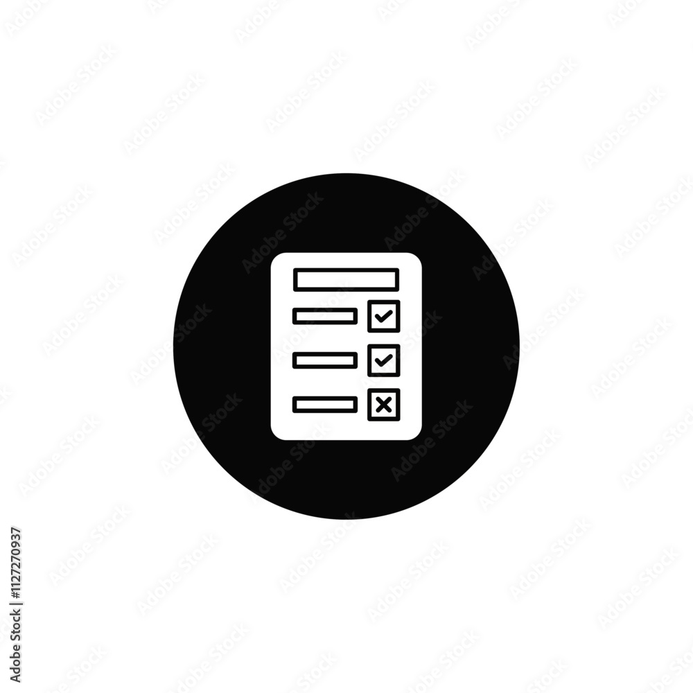 Guidelines icon Vector flat thin line illustration Guidelines icon Vector flat thin line illustration
