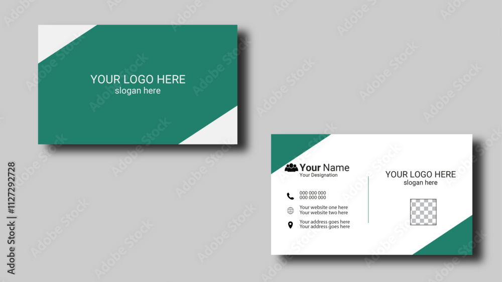 Creative and modern business card template Creative and modern business card template