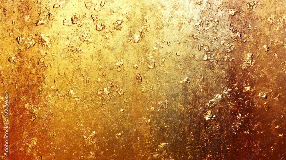 A vertical gradient of golden yellow to metallic gold texture background A vertical gradient of golden yellow to metallic gold texture background