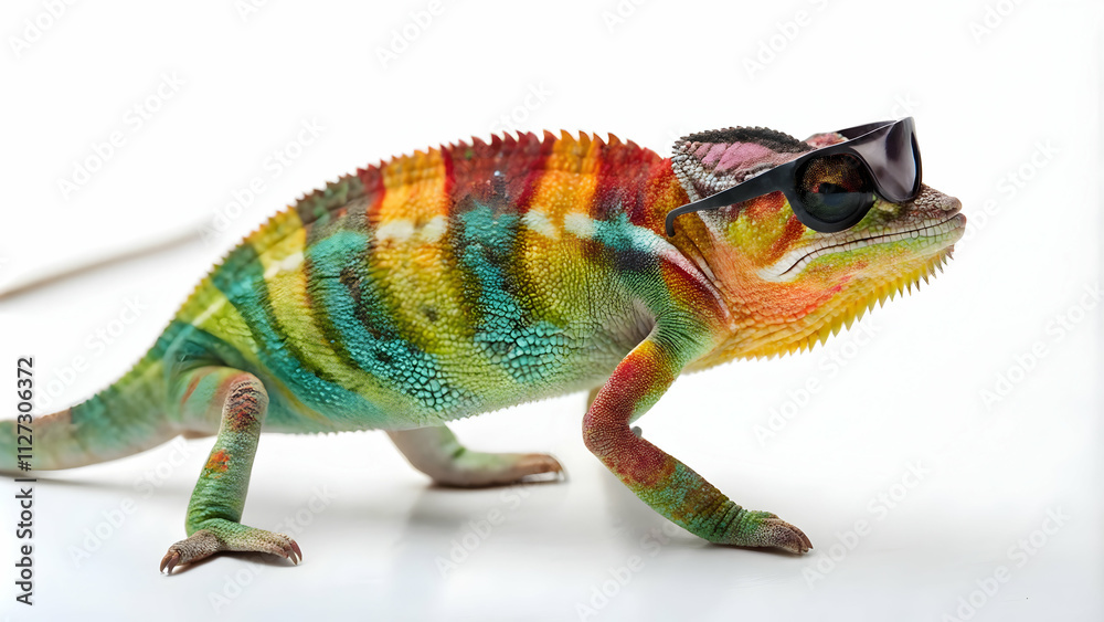Tropical Reptile Wearing Cool Shades Tropical Reptile Wearing Cool Shades