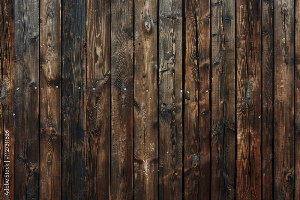  old wall of wood planks pattern. Detailed photo textured background