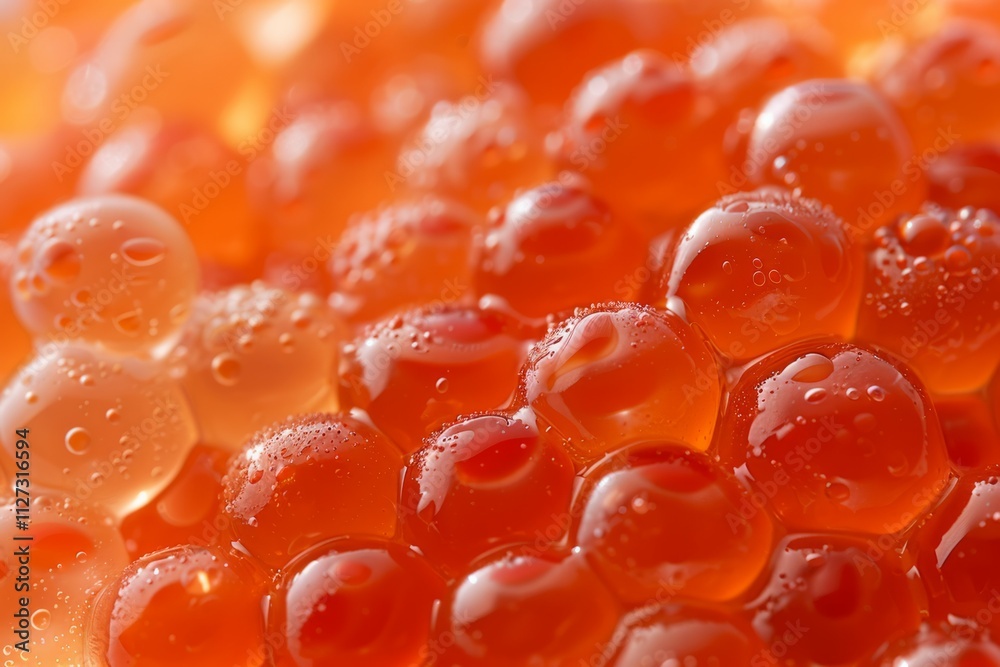 Fresh and wet natural red caviar. Image illustrated food for advertisement Fresh and wet natural red caviar. Image illustrated food for advertisement