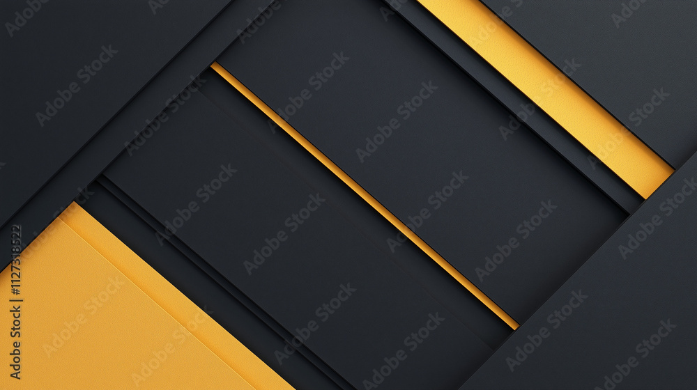 3D render simple paper lines, black background, vector illustration, minimalist design style 3D render simple paper lines, black background, vector illustration, minimalist design style