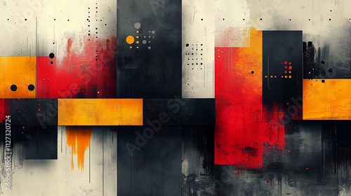 3D render abstract, vector illustration, minimalist design style