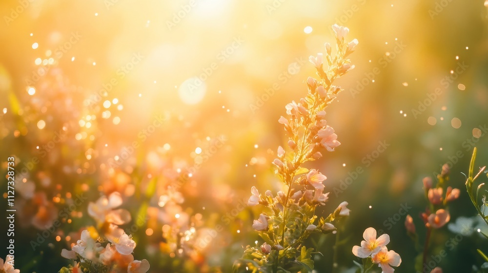 Wild flowers in a sunny spring day Wild flowers in a sunny spring day