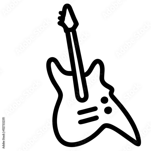 Icon of an Electric Guitar
