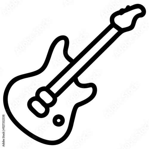 Icon of an Electric Guitar
