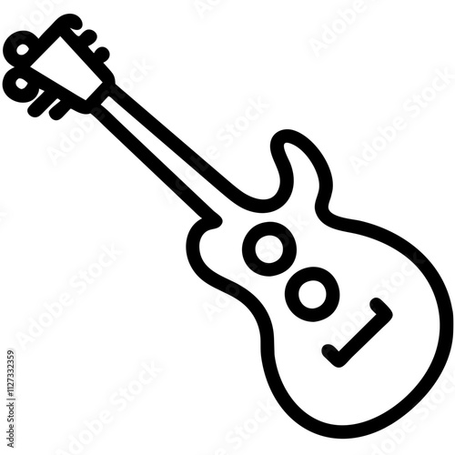 Icon of an Electric Guitar
