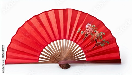 red fan