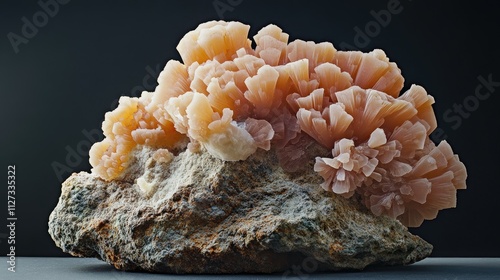 Coralloidal Aragonite Mineral Display 21cm Unique Natural Formation in Museum Quality Stone Collectible photo