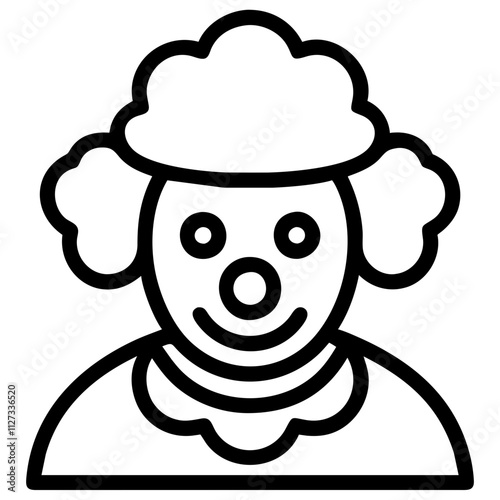 Icon of a Circus Clown
