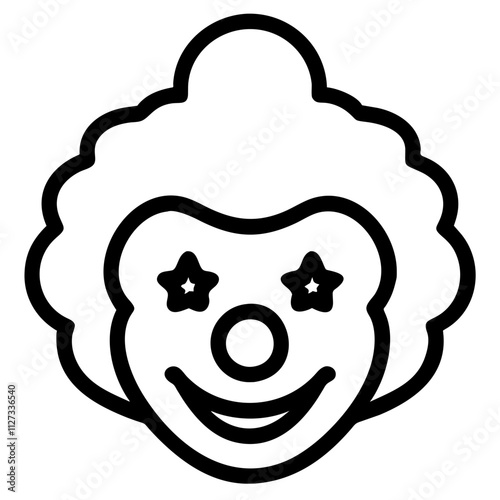 Icon of a Circus Clown
