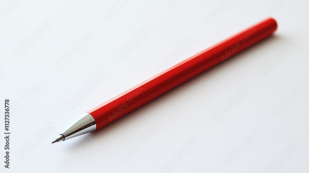 Red pen on a white surface symbolizing the importance of precision in accounting and finance for auditors before public statements. Red pen on a white surface symbolizing the importance of precision in accounting and finance for auditors before public statements.