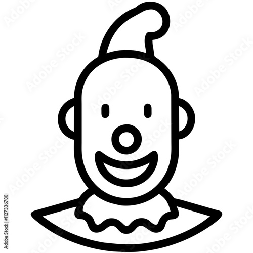 Icon of a Circus Clown
