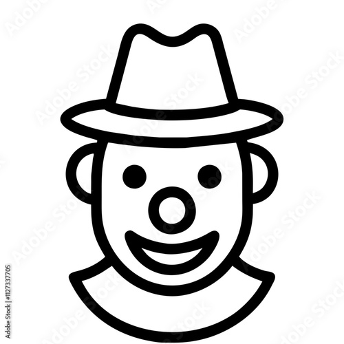 Icon of a Circus Clown
