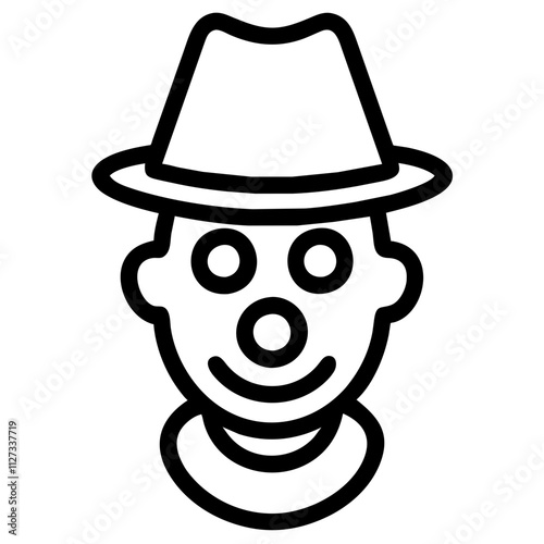 Icon of a Circus Clown
