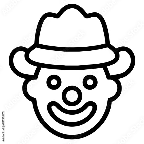 Icon of a Circus Clown
